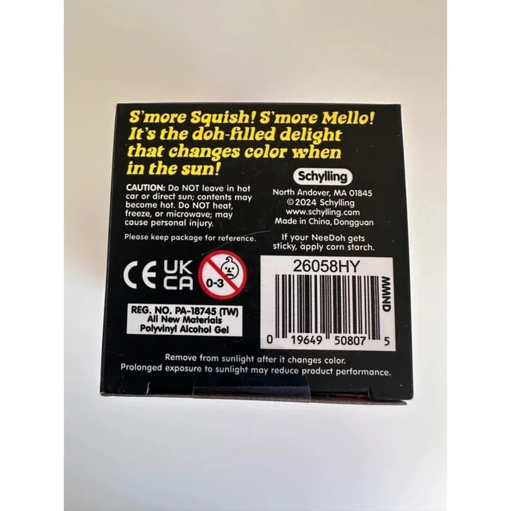 Authentic NeeDoh Mello Mallo Color Changing Squishy